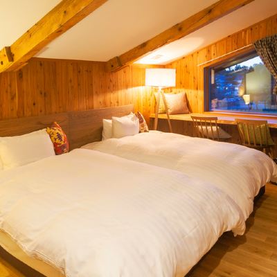 スタンダードルーム（ベッド2台） 沼尻高原ロッジ クーポン