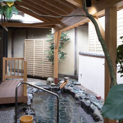 Japanese-Style Room with Cypress Bath