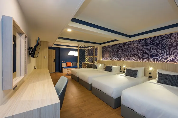 Family Standard Room Four Single Bed