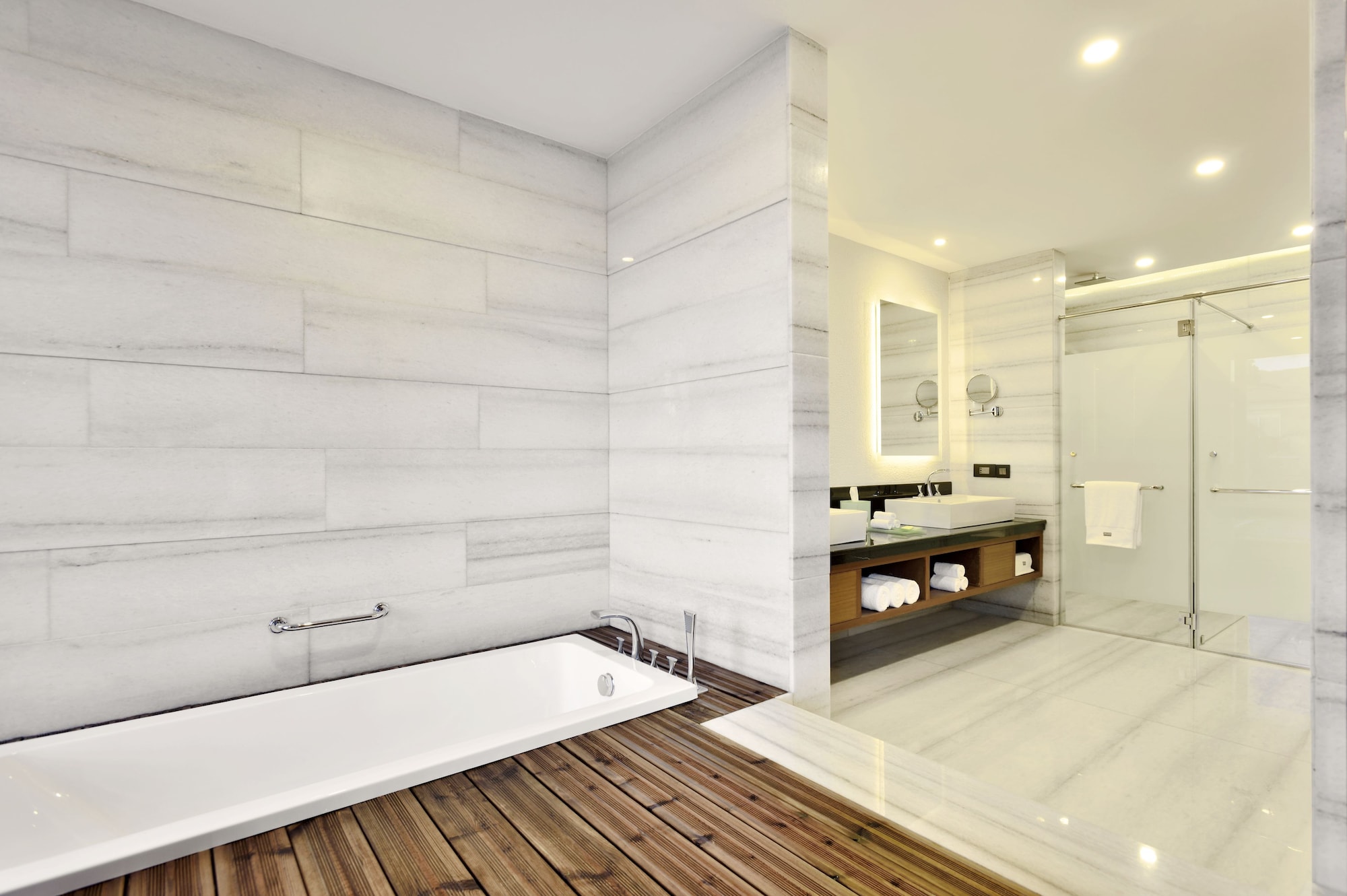 至尊别墅， 别墅， 2张大床， 度假村景观， 阳台