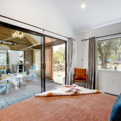 Standard Cabin, 1 Queen Bed with Sofa Bed (Breezeway) Lucky Arrow Retreat - Dripping Springs Promo Code