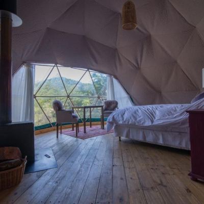 Deluxe Tent, 1 Bedroom, Mountain View, Mountainside Patagonia Eco Domes Promo Code