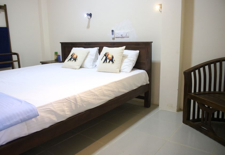 带阳台和园景的双人间