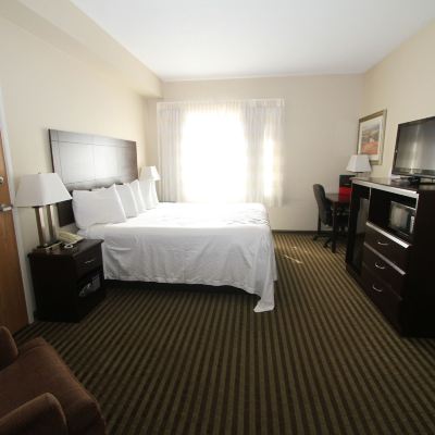 Room, 1 King Bed, Non Smoking, Refrigerator & Microwave Bowman Inn & Suites Promo Code