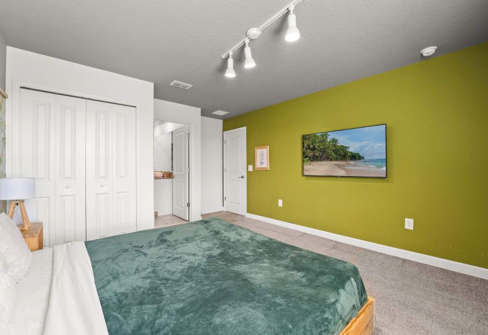 小屋 多张床 可使用泳池 池景 （丛林小屋 at Championsgate）