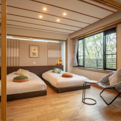 日式西式房（雙床） 藏王岩清水料理之宿季之裡優惠