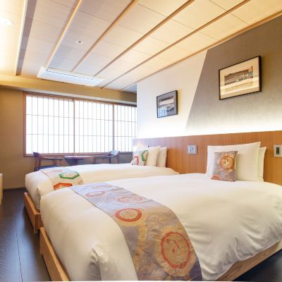 コンフォートツインルーム(禁煙) ホテルエスノグラフィー衹園新門前 クーポン