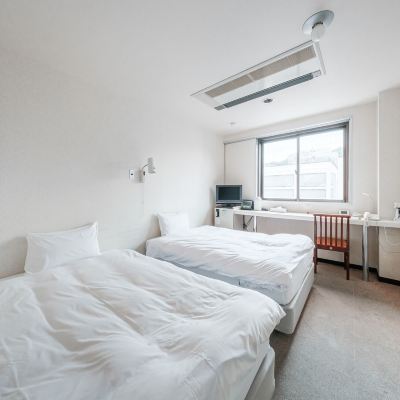 客房，禁菸（Twin Room, Non Smoking, Annex Building） 小樽綠色飯店優惠