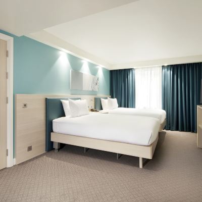 無障礙雙床房 歡朋希爾頓飯店優惠