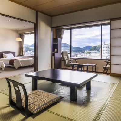 和洋式ルーム(浴室) ホテルサンバレー富士見 クーポン