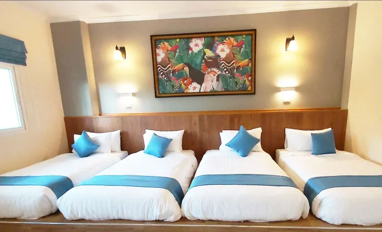 ห้องครอบครัวคู่, 2 ห้องนอน