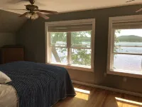 Beautiful Views @ 4-Season Lake House, Private Sandy Beach Hotels in Fryeburg