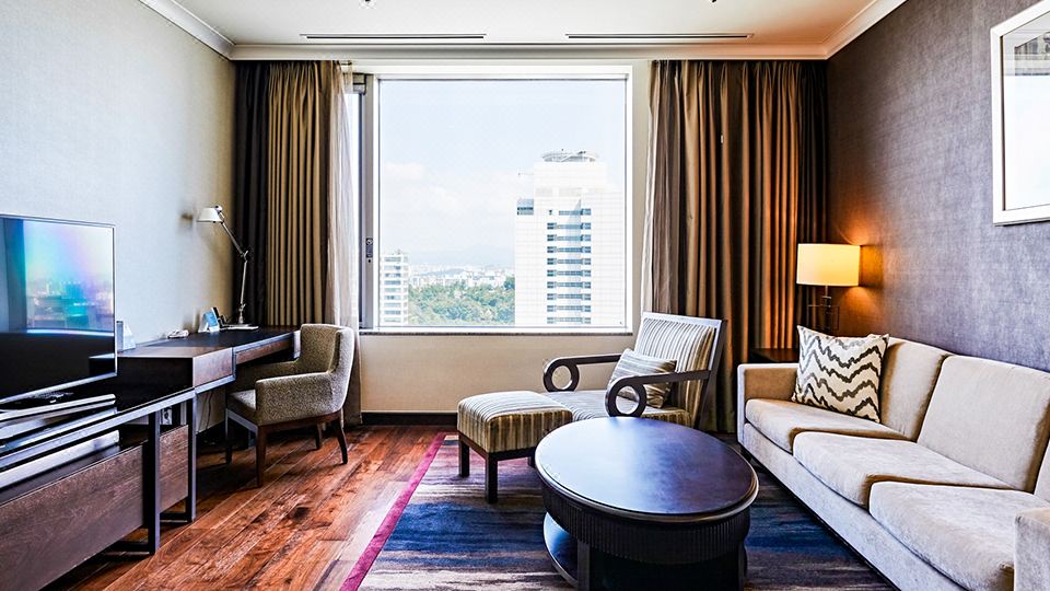 Oakwood Premier Coex Center Seoul1 Bed Room Superior