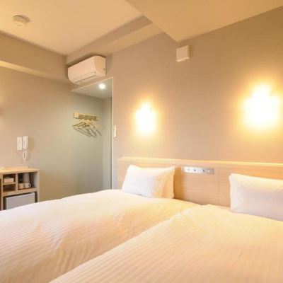 [Two 110cm Single Beds]43-Inch Tv [Standard] [Twin Room] [Non-Smoking] ＡＢホテル田原 クーポン