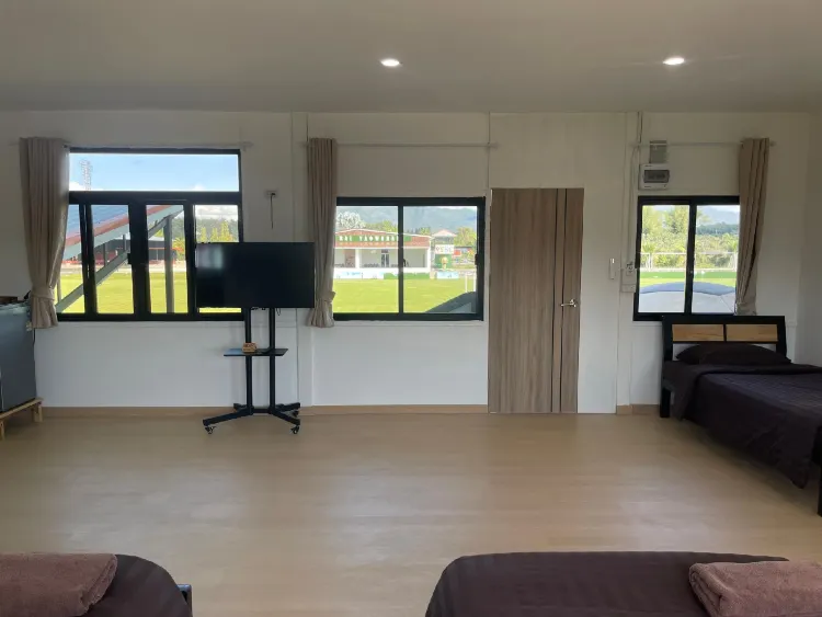 ห้องดีลักซ์สำหรับครอบครัวพร้อมวิวภูเขา