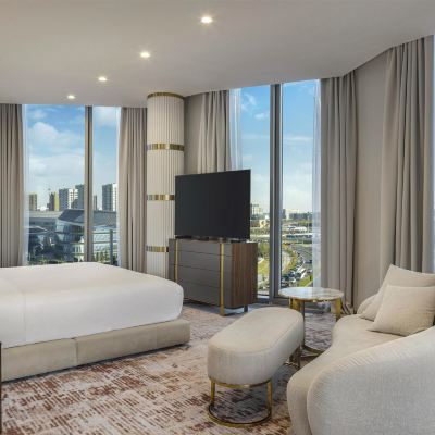 One-Bedroom Ambassador King Suite Hilton Astana Promo Code