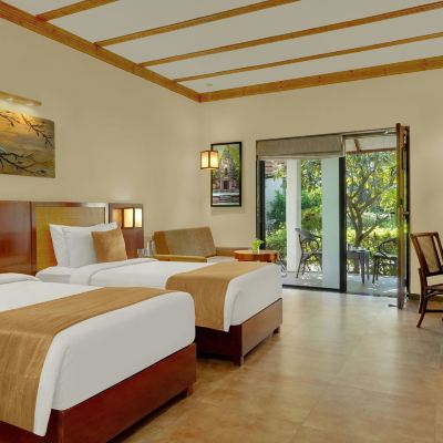 Winter Green, 1 Bedroom Cottage, 2 Twin, Sofa Bed, Balcony The Fern Sattva Resort - Polo Forest Promo Code