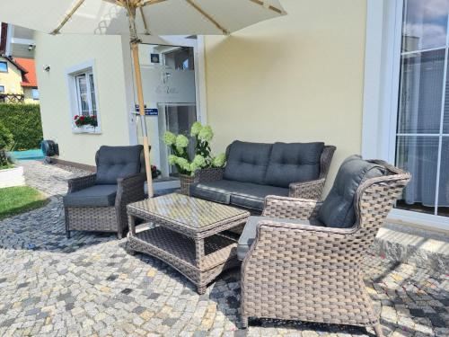 享有花园景致的公寓