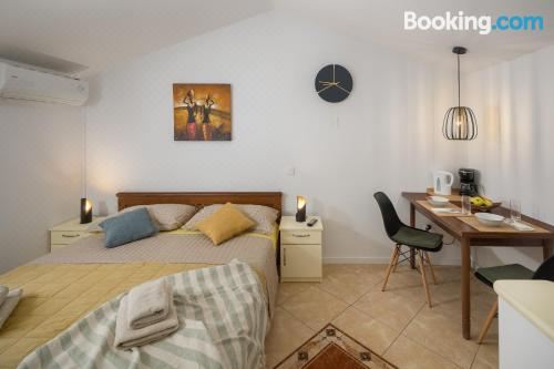 带露台的双人房