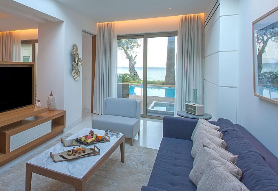 Domes Miramare, a Luxury Collection Resort, CorfuPavilion Suite Garden V, 1 Bedroom 2 Room Suite, 1 King