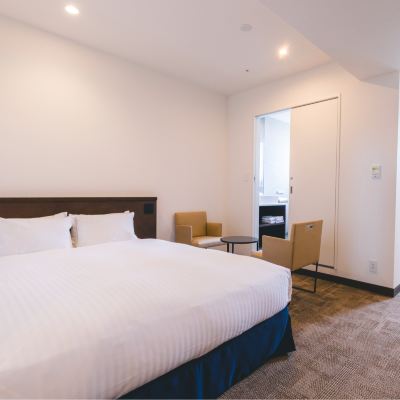 新館スタンダードフロアレギュラー、ダブルベッド、浴室付、マウンテンビュー シーサイドホテル舞子ビラ神戸 クーポン