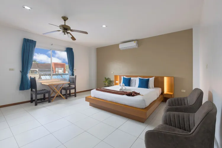 อพาร์ทเมนท์แฟมิลี่, 2 ห้องนอน, วิวรีสอร์ท