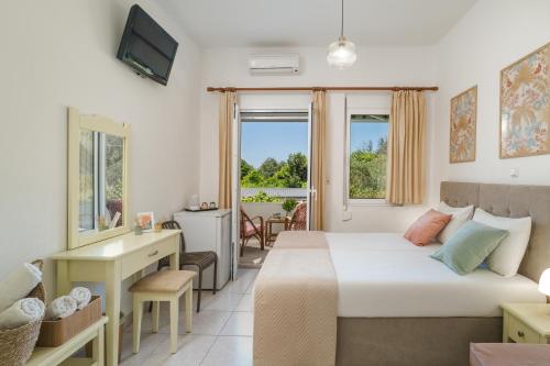 标准房，带大阳台和园景