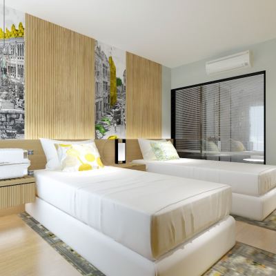 Medium Room Kupon Indie Hotel Kuala Lumpur