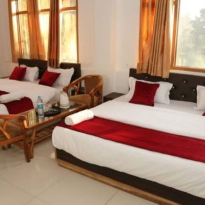 Deluxe Double Bed Room Goroomgo Asha Residency Shimla Promo Code