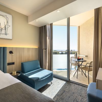 Superior Sea Side Double Room with Balcony Aminess Maestral Hotel Promo Code
