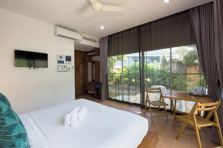 บังกะโลดีลักซ์พร้อมวิวสวน