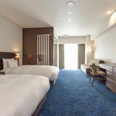 Twin Room with Sea View-Main Building Hotel Kaze No Umi Promo Code