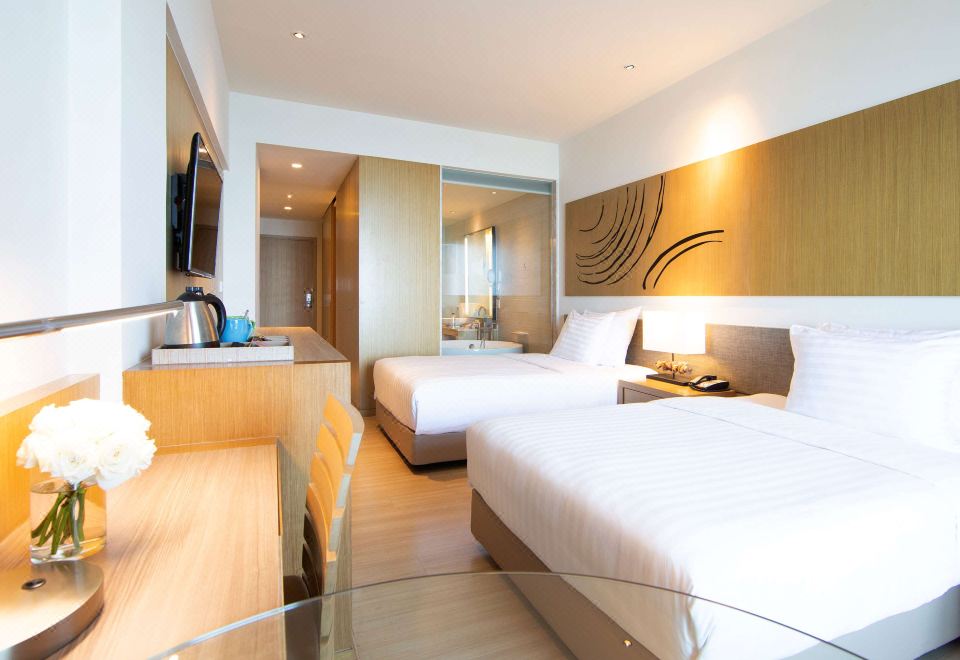 Mövenpick Siam Hotel Na Jomtien PattayaDeluxe Twin Room with Sea View