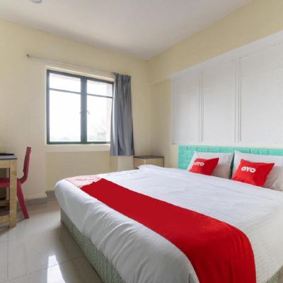 Bilik Double Standard Kupon OYO 89717 Budget Star Hotel Kuala Lumpur