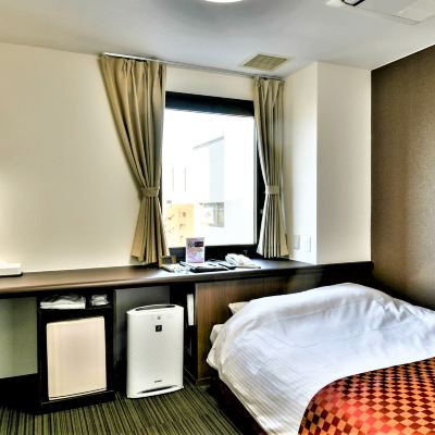 Comfort Double Room (Smoking Allowed) [All Rooms With Duvet Style] [Comfort] [Double Room] [Smoking] [Nightlife View] 前橋　ホテルサンカント クーポン