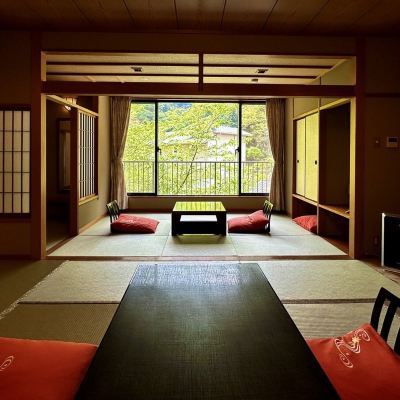 New Wing Deluxe, Corner Japanese-Style With Bath, Mountain View 赤目温泉隠れの湯 対泉閣 クーポン