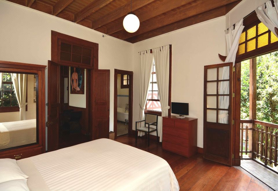 房间，花园景观（房间n-1）