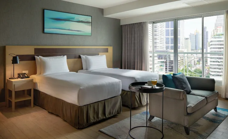 ห้องดีลักซ์สตูดิโอ เตียงแฝด