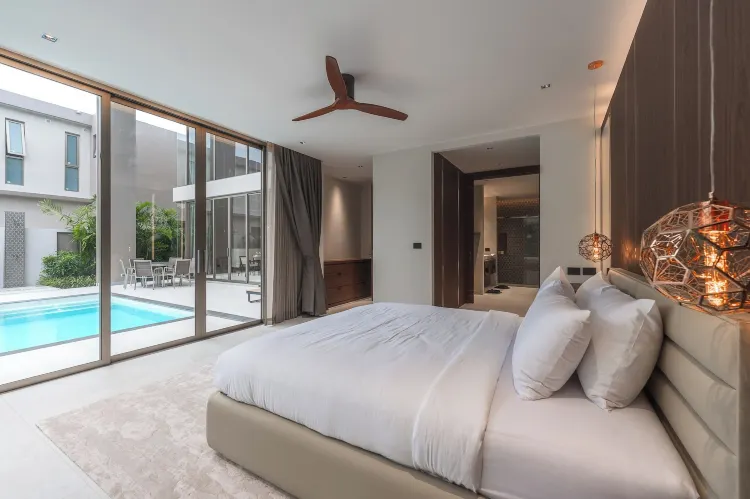 วิลลาพร้อมระเบียง