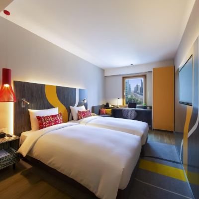 豪華雙床房 首爾江南大使宜必思尚品飯店優惠