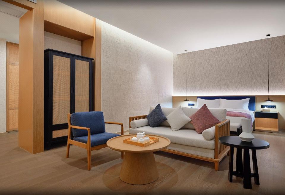 澗米觀漣大床房