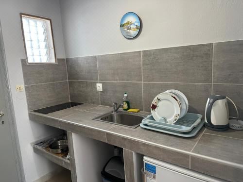 带浴室的双床房