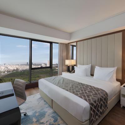 Deluxe King Room with City View Elite World Asia Hotel Promo Code