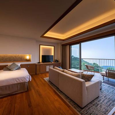 デラックステラスツインA2、露天風呂付き-3階(西棟) Izu Hotel Resort & Spa クーポン