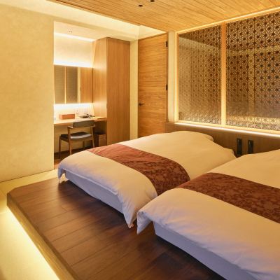 Kiku Room Japanese Style Two Connected Rooms Non s 小天温泉　那古井館 クーポン