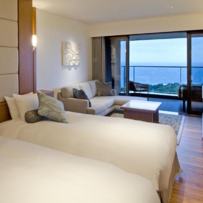 Deluxe Terrace Twin Room B With Open-Air Hot Spring-3rd Floor (East Building) Izu Hotel Resort & Spa クーポン