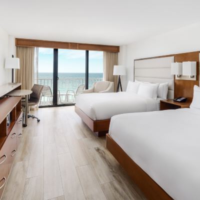 Top Floor Two Queen Room with Balcony and Gulf View DoubleTree Beach Resort by Hilton Tampa Bay – North Redington Beach Promo Code