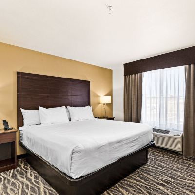 Suite, 1 King Bed with Sofa Bed, Non Smoking (Extended Stay, Visual/Audible Alert) Cobblestone Hotel & Suites - Superior/Duluth Promo Code