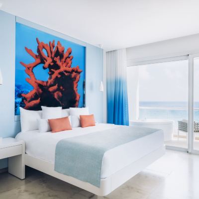 Junior Suite, Oceanfront (Panoramic) Coral Level at Iberostar Selection Cancun Adults Only - All Inclusive Promo Code