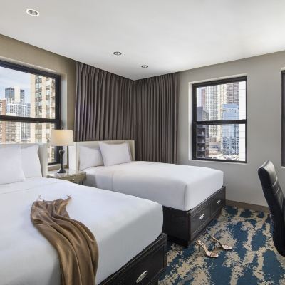 Room, 2 Double Beds (High Floor) Hotel Felix Chicago Promo Code